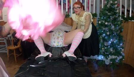 Baby Diaper Enema Part 2 Stinkies