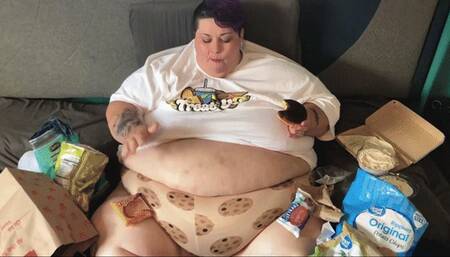 SSBBW Wife Fattens Until Bedbound *MP4*