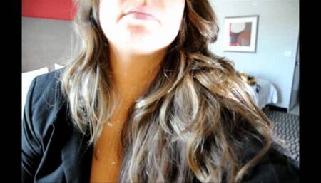 BTS- Hot Rollers in Long Hair