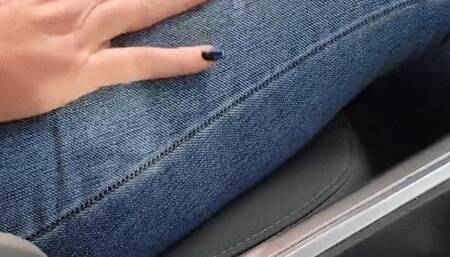 Lexi's stuck in traffic and doesn't make it to the bathroom