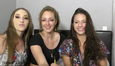 Endoscope Mouth Compare - Indica Jane, Sablique Von Lux & TerraMizu - HD 720 WMV