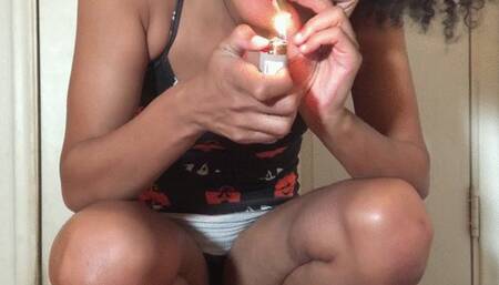 Smoky Piss Break with Daisy