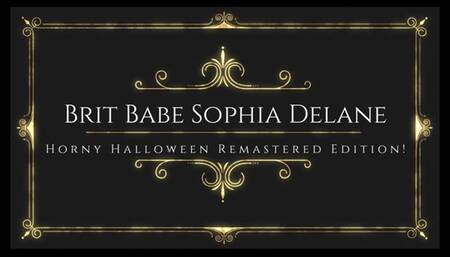 BritBabe Sophia Delane Horny Halloween Remastered Edition!