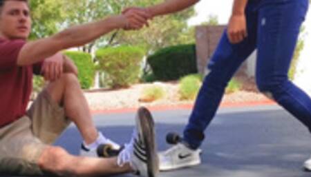 Skater Boy Fucks Little Asian Neighbor - Jada Kai