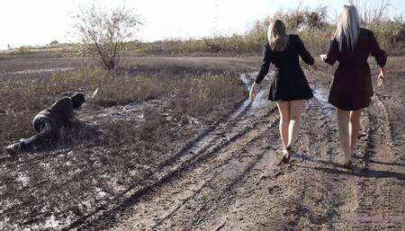 NICOLE and LANA - Fun with a disgusting pig - PART1 (HD)