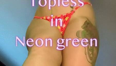 Topless in Pantyhose (green CDR)