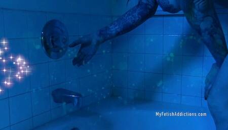 Bath time Masturbation Material