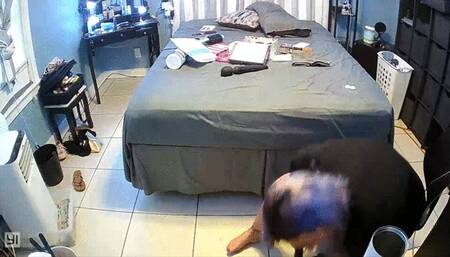 Chloe shakes when she cums angle 1