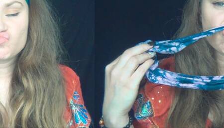 Lip Smelling Panties On My Upper Lip (MP4) ~ MissDias Playground