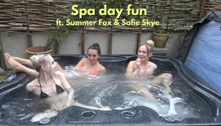 Spa day fun