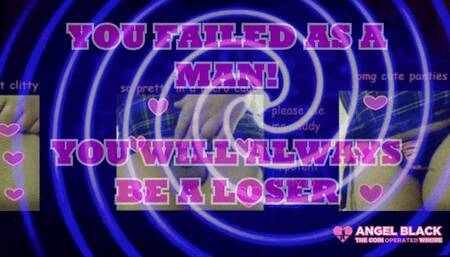 You failed as man now look at you loser sissy white extinction (1080HD)