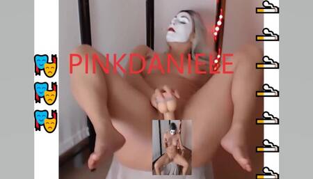 Masturbation for you, face of a clown