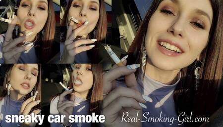 Sneaky Car Smoke in the Parking Lot