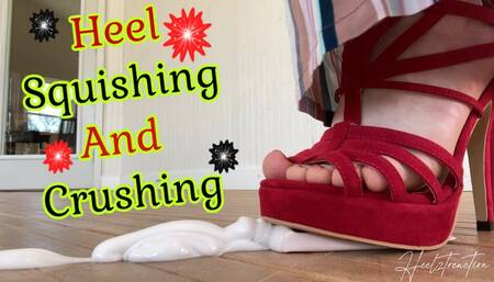 Heel Squishing And Crushing