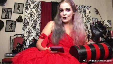 Happy Halloween Fan Question Friday with Miss Whitney Morgan as Harley Quinn!