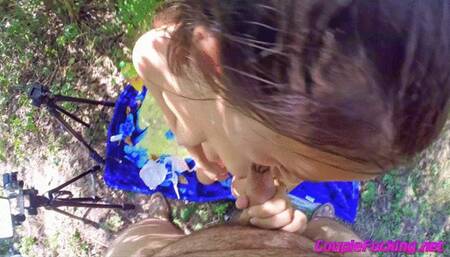 I didn't liked his sperm sower taste and I spit it out