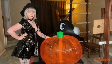 Witch Fucks Inflatable Pumpkin