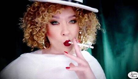 A quick all white 120 cigarette