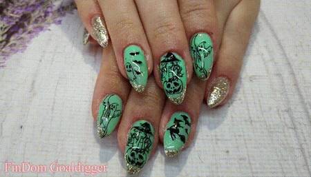 Worship my Halloween nails