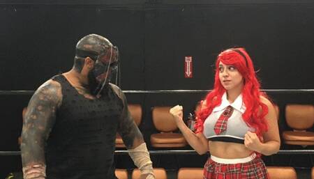 Innocent School Girl Attacked by Monster