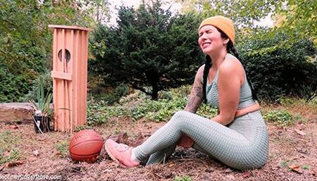 * 854x480p * Basketball Practice Leaves My Sneaker Stuck Outside - Mp4