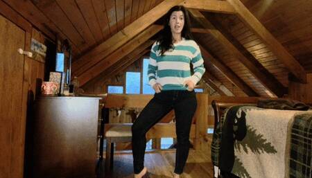 embarrassed belly role play