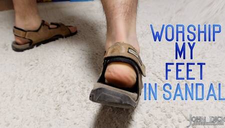 Sandals Foot worship Workout Clothes