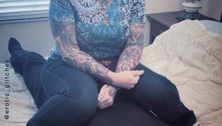 smothering with tits and ass