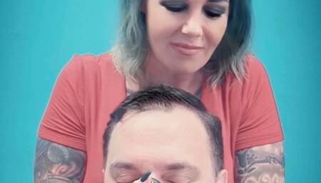 Hand fetish mouth tour with HOM