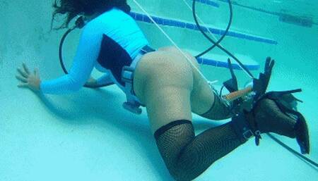I wanna try some underwater bondage part 3