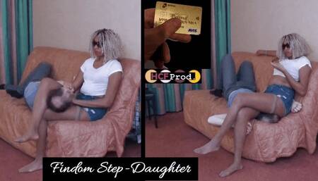 FINDOM STEP-DAUGHTER SMOTHERS her Step-Father FULL 480p