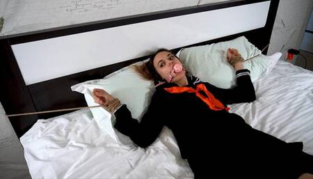 punishment of a schoolgirl in bed for absenteeism (HD 720p MP4)