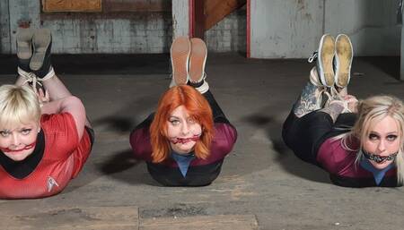 1310 3 Model Space Hike Amber Roxie Princess Hogtied