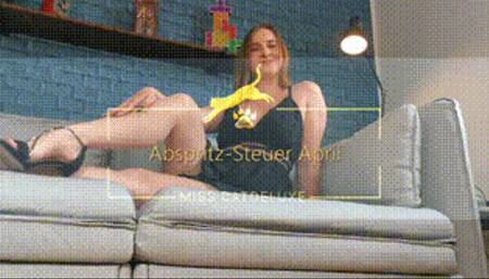 Abspritz-Steuer April