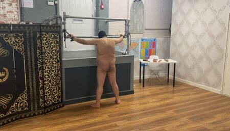 Double Domme Whipping Practice