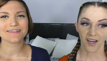 Mouth Comparison - Ayla Aysel & TerraMizu - HD 720 WMV