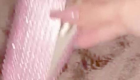 Blonde Angel Smoking Alone