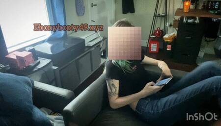 Farting around My white Friend