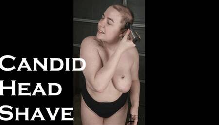 Candid Head Shave