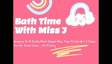 Bath Time For The Stinker