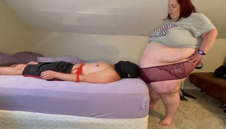 CeliaBBW Revenge Belly Smothering - MP4