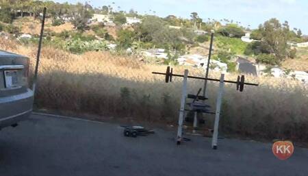 Skater Girl Falls Hard in my Living Room