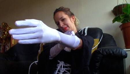 SATIN Glove Worship Me JOI (mkv)