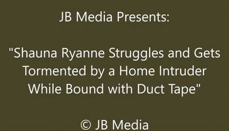 Shauna Ryanne Duct-taped by an Intruder - WMV