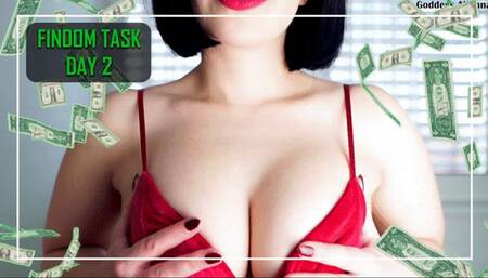 6 Days Of Findom Tasks - Day 2