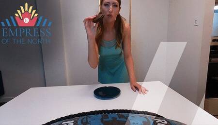 Stuffing Babysitter Punishment