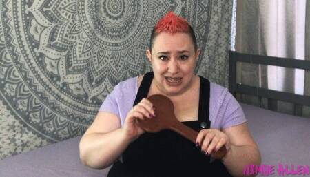 Trying My Boyfriend's Paddles