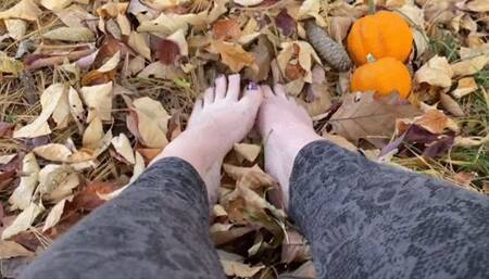 Thankful for Fall Foot Fun
