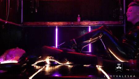 Inescapable bound orgasm