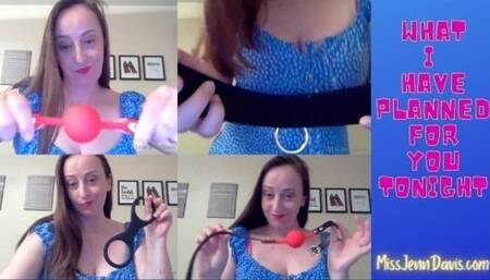 What I Have Planned For You Tonight - POV [MP4]